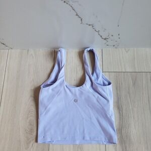 Lululemon Tank Top Womens 0 Purple Align Crop Shirt
